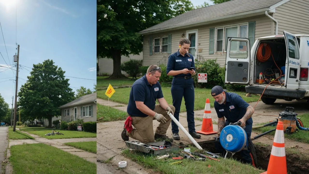 Sewer Line Repair in Sandborn, IN near me